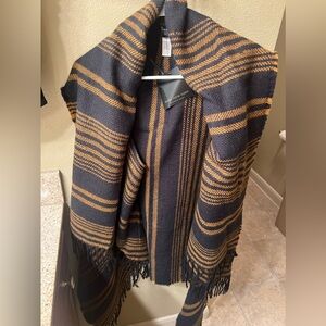New Poncho cape warm one size